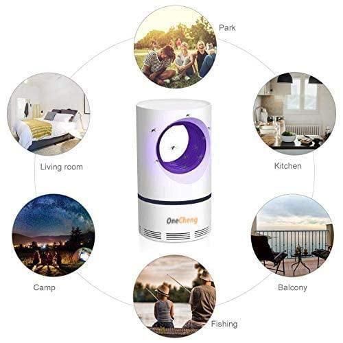 Electronic LED Mosquito Killer Lamp with USB – Insect Trap Machine for Home & Outdoor