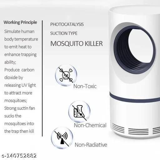 Electronic LED Mosquito Killer Lamp with USB – Insect Trap Machine for Home & Outdoor