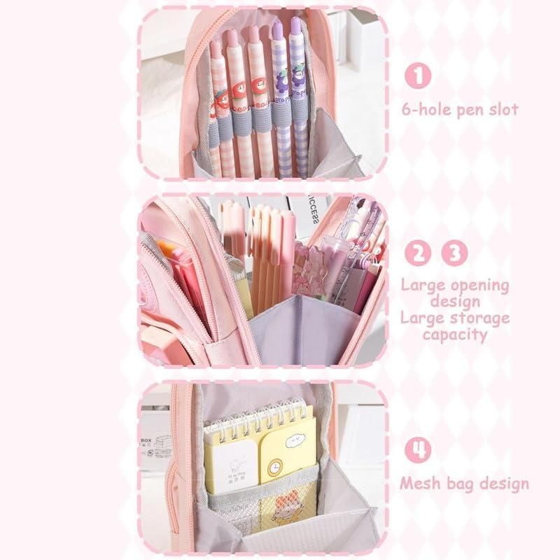 Waterproof Pencil Pouch – Durable Stationery Organizer for School & Office