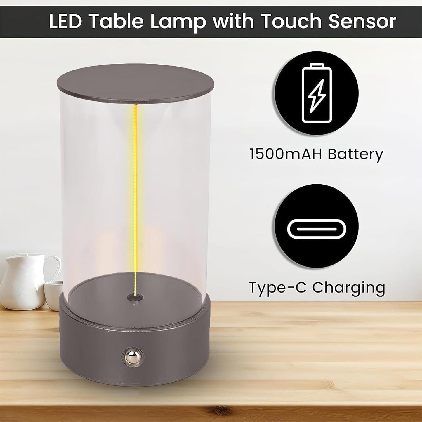 Magnetic Lamp Light – Multicolor Desk, Night, Bedroom, and Decorative Lamp