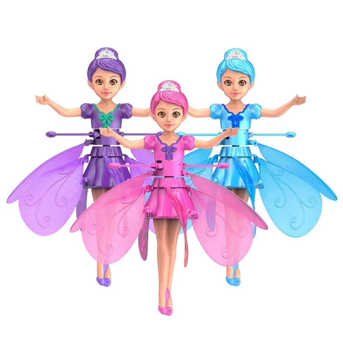 Magic Flying Fairy Princess Doll – Rechargeable Flying Toy for Kids