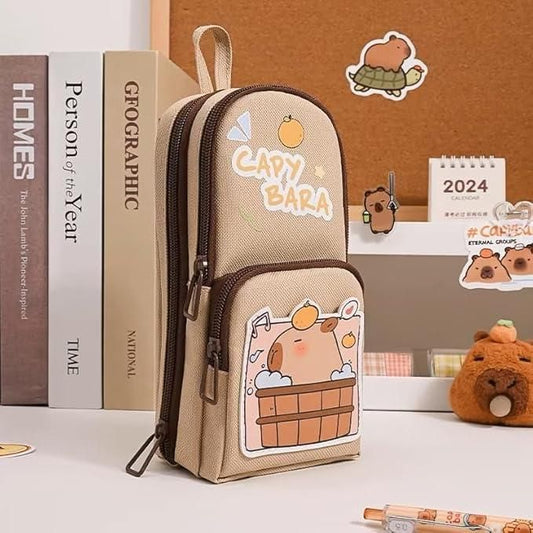 Pencil Pouch – Compact Stationery Organizer for School, College, and Office