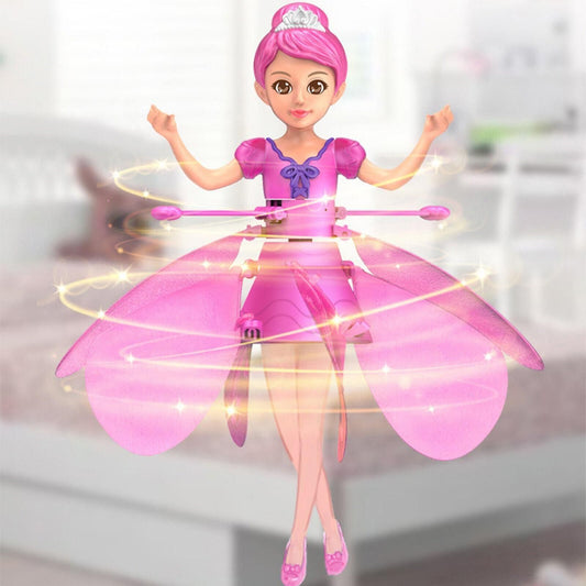 Magic Flying Fairy Princess Doll – Rechargeable Flying Toy for Kids