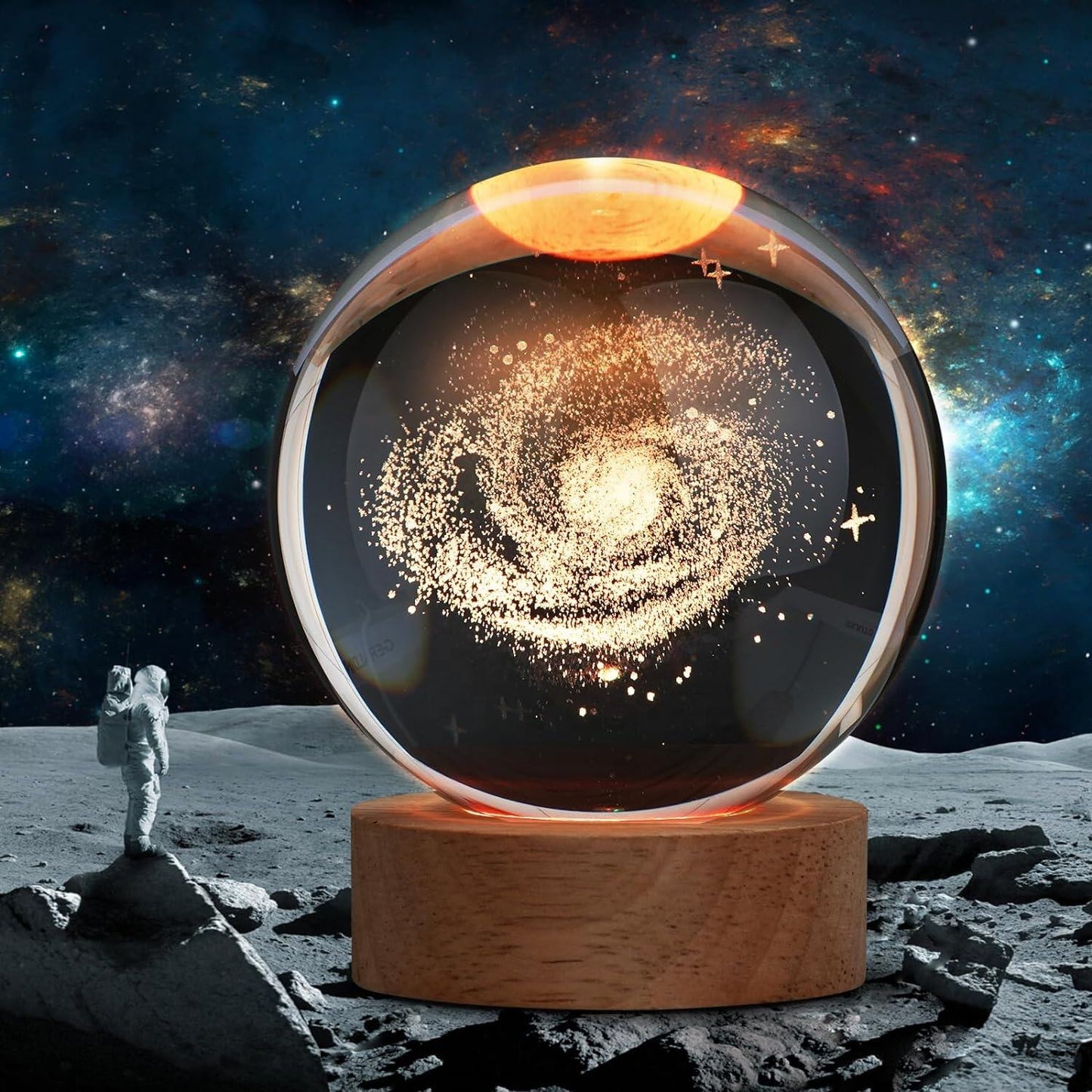 3D Crystal Lamp Ball(Assorted Design)